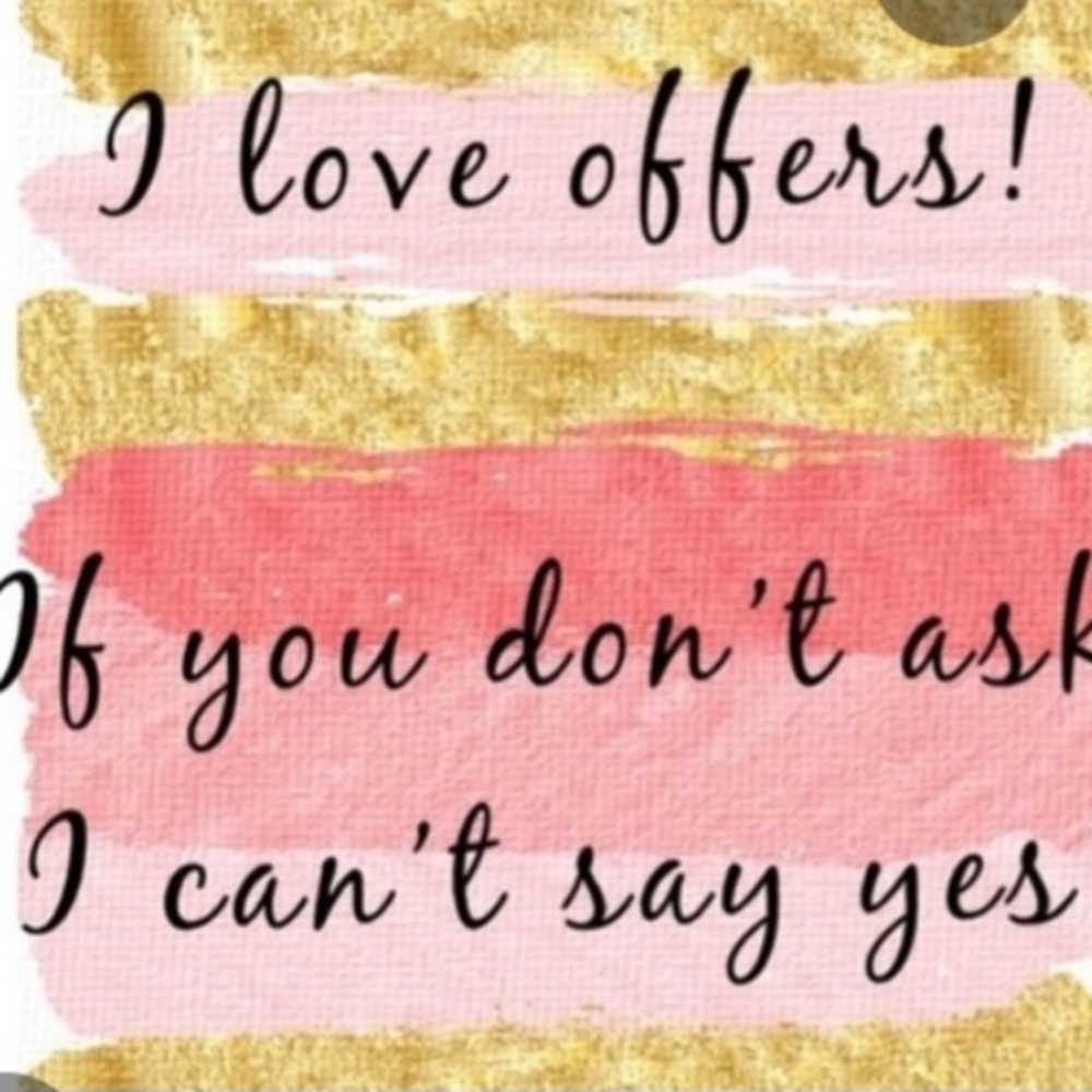 Pink and Gold Decorative Sign